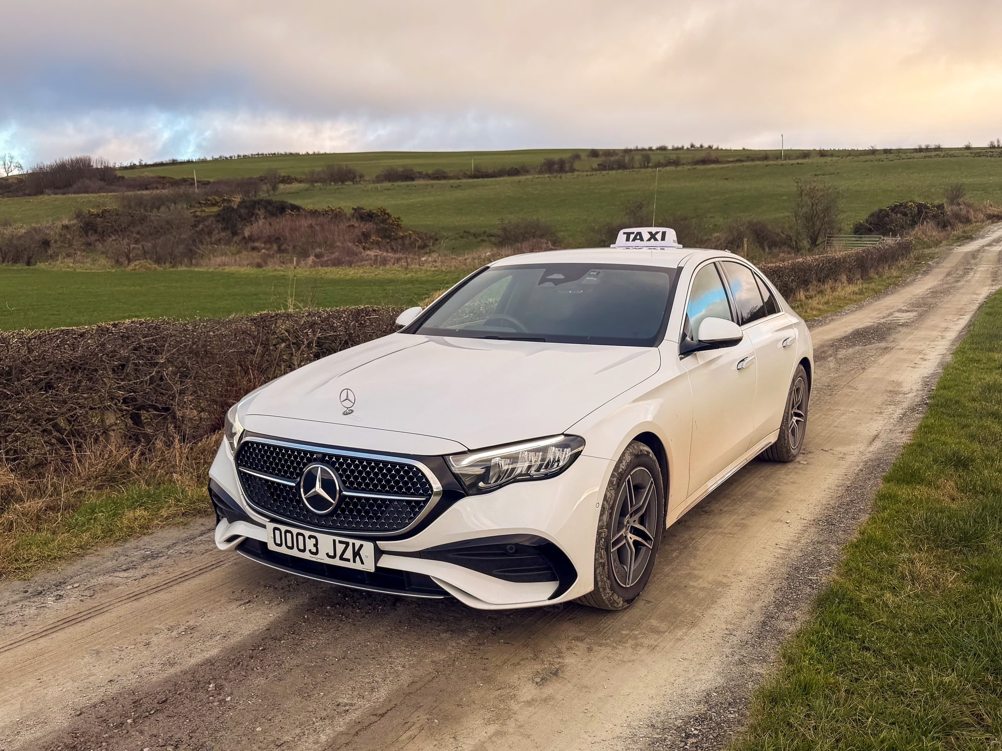 Mercedes on island tour