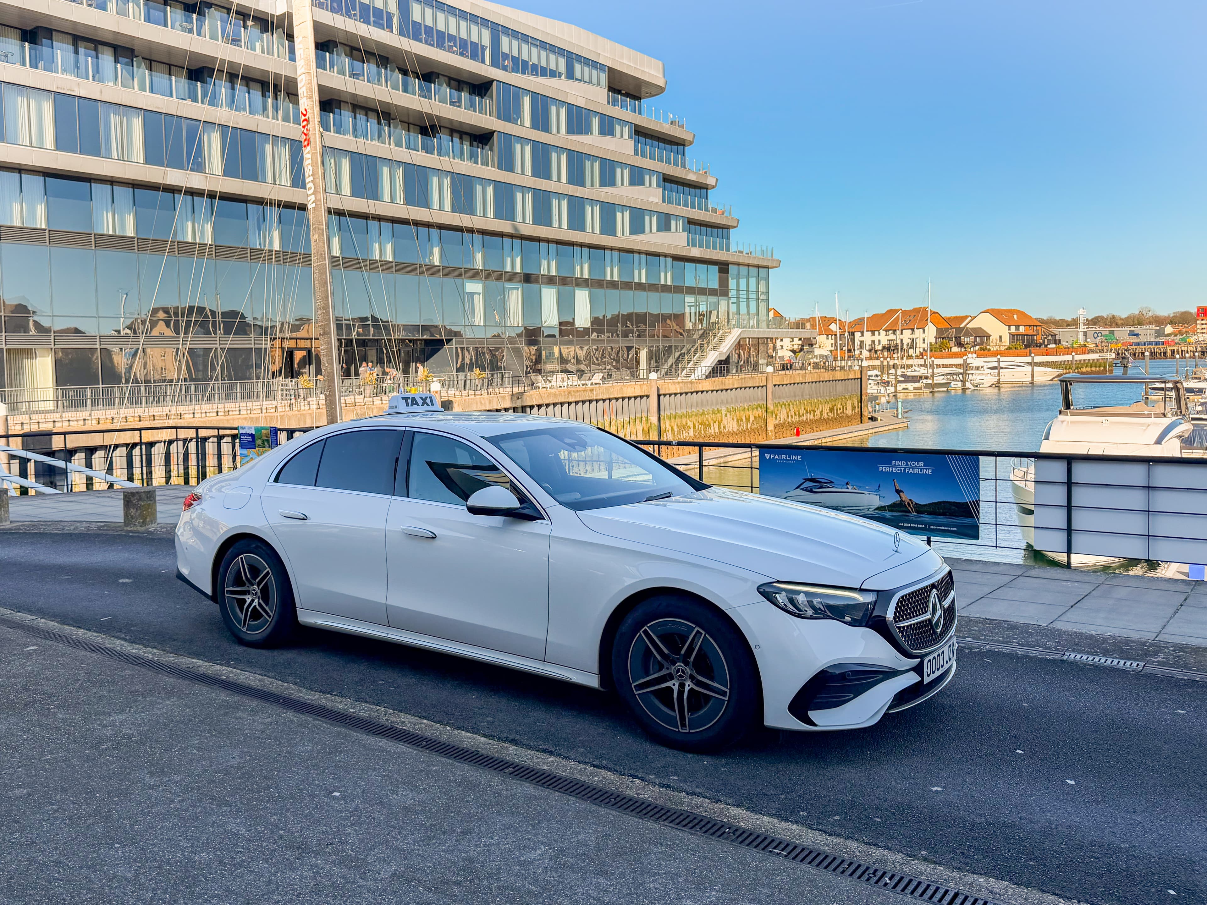 Mercedes on a trip